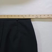 Delicia Back Zipper Women's Black Front Slit Long Skirt Sz 12 Measured Waist 30" image 10