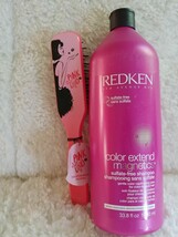 Redken Color Extend Magnetics Shampoo  33.8 oz Free Brush Fast Shipping - £36.49 GBP