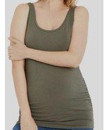 Side Gathered Maternity Tank by Motherhood Maternity Medium - $311.56 MXN
