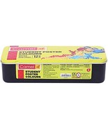 CAMEL POSTER COLORS 12 SHADES 10 ML EACH BOTTLES IN BOX WATER COLORS CRA... - €15,62 EUR