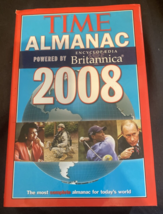 Time Almanac: Powered by Encyclopedia Britannica by Time Magazine 2008 - $7.00