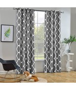 Melodieux Moroccan Fashion Room Darkening Blackout Grommet Top Curtains ... - £12.24 GBP