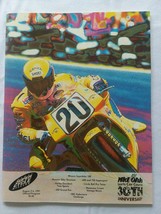 1991 Camel Super Cycle Weekend Official Souvenir Program Mid Ohio Sports... - £19.46 GBP