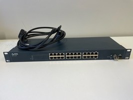 ZyXEL GS-1124A 24-Port Gigabit Ethernet Switch w/ Brackets - £50.17 GBP