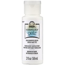 FolkArt Watercolor Gelz Acrylic Paint 2oz-Whipped Cream - £12.15 GBP