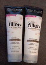 2 Pc John Frieda Ultrafiller + Thickening Shampoo &amp; Conditioner 8.3oz (BN7) - £33.00 GBP