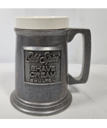 Old Spice Shave Cream Shulton Wilton 1977 Mug Stein Metal with Plastic I... - £30.02 GBP