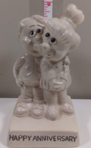 W &amp; R Berries 6.5&quot; Resin Statue 1970 HAPPY ANNIVERSARY very nice - £11.87 GBP