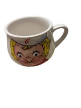 Vintage 1998 Campbell Soup Kid Collectible Mug Cup Bowl Houston Harvest ... - $3.93