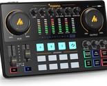 Maono Audio Interface: Maonocaster 10-Channel Podcast Mixer With Pro-Pre... - $155.98