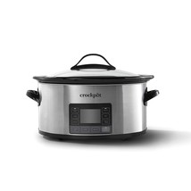 Crock-Pot MyTime Technology 6 Quart Programmable Slow Cooker and Food Wa... - $120.99