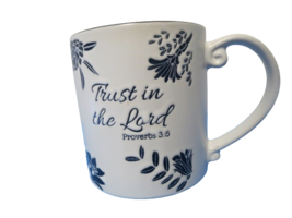 Large Spectrum Designz Trust In The Lord Large Coffee Mug 2017 16Oz Ceramic - £12.42 GBP