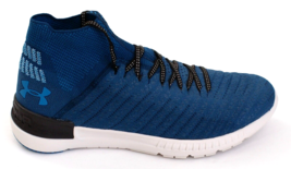 Under Armour Blue UA Highlight Delta 2 Apollo Running Shoes Men&#39;s Size 8.5 - $118.79