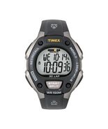 Timex Men's T5E901 Ironman Traditional 30-Lap Gray/Black Resin Strap Watch  - $148.00