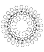 100pcs Key Chain Clip Hooks Swivel Clasps Lanyard Snap Hook Keychain Hoo... - €10,99 EUR