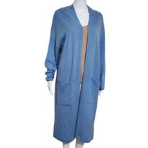 VAN WINKLE &amp; CO M Long Sleeve Coordinating Lounge Duster Cashmere Cardigan  - £117.59 GBP