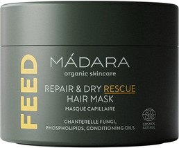Madara organic skincare feed repair dry rescue hair mask 180 ml thumb200