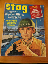 Stag Magazine April 1962 Atomic Age Admiral; Boxer Archie Moore; Bama; Pollen VG - £19.60 GBP