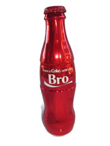 Coca-Cola Metallic Red Bottle Share a Coke with Your Bro Brother  - £11.07 GBP