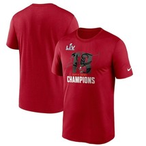 Tampa Bay Buccaneers Mens Nike Super Bowl Champions DRI-FIT T-Shirt - XXL/XL/L - £15.66 GBP