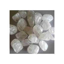 1 Lb Quartz, Cracked Tumbled Stones - £28.59 GBP