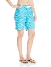 Kanu Surf Women&#39;s UPF 50+ Quick Dry Active Prints III Swim Boardshort - £7.08 GBP