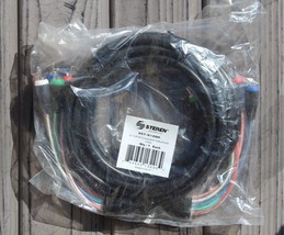 Steren 12ft 5-RCA Mini Component A/V Cable - 257-612BK - $11.99