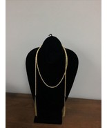 Vintage Gold Tone Single Strand Necklace - $283.25 MXN