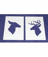Buck-Doe 2 Piece Stencil Set 14 Mil 5 X 7 Inches - €10,26 EUR