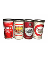 Lot Of 4 Vintage Beer Cans - Dubuque Star, Old Dutch, Old Export, Etc - £13.20 GBP