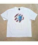 Harley-Davidson Charlotte NC Made in USA Skull Flag Graphic T-shirt - Si... - $379.83 MXN