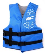 EXXEL OUTDOORS X20 PFD LIFE JACKET BLUE YOUTH 50-90LBS TYPE III USCG - N... - €17,52 EUR