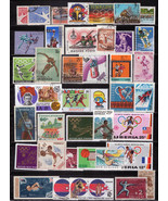 ZAYIX Sports Stamp Collection Mint/Used Games Boxing Diving Cycling 1016... - $8.95