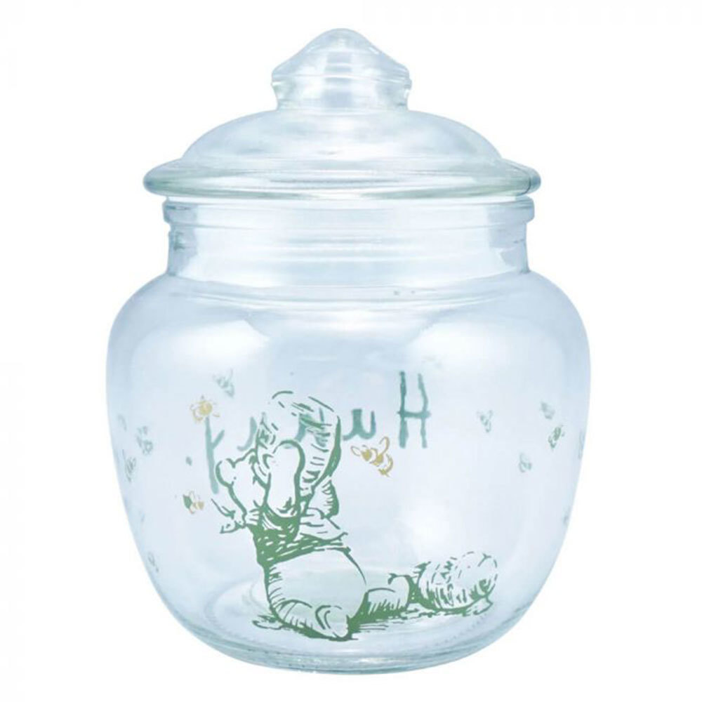 Disney Winnie the Pooh with Hunny Pot Glass Storage Jar - $48.04