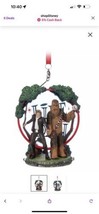Han Solo and Chewbacca &#39;&#39;Life Day&#39;&#39; Sketchbook Christmas Ornament Star W... - £25.47 GBP