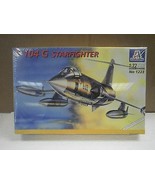 NEW MODEL- ITALERI MODEL KIT NO.1223- F-104 G STARFIGHTER- 1:72- NEW- W55 - $339.26 MXN