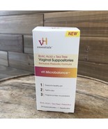 VH Essentials Prebiotic Vaginal Suppositories pH Balanced 24 ct + 1 Appl... - $16.71 CAD