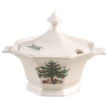 NIKKO Christmastime Sauce Boat &amp; Lid No Underplate(Bread&amp;Butter) - $58.41