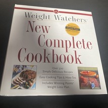 Weight Watchers New Complete Cookbook Over 500 Recipes Binder Hardcover - £6.35 GBP
