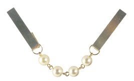 Vintage Style Sweater Guard - Cardigan Clip - Pearl Chain Classic Clip - Hey Viv - £12.60 GBP