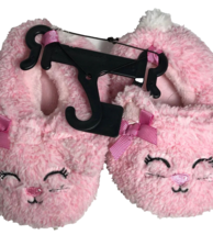 Fuzzy Bunny Slipper Toddler Baby Girls Size 5  Pink - $9.89