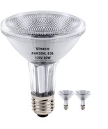 2 PACK PAR30 Long Neck Bulbs 60W Dimmable 3000K Warm White E26 medium Ba - $14.99