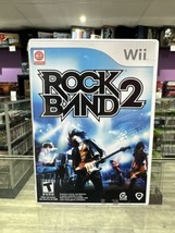 Rock Band 2 (Nintendo Wii, 2008) CIB Complete Tested! - £8.10 GBP