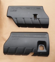 08-11 6.2L LS3 Corvette Fuel Rail Engine Covers BLACK LH/RH WET SUMP GM - $196.00