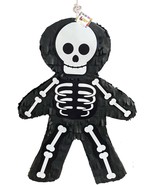 HBlack Skeleton Theme Pinata, Halloween Birthday Party Supplies &amp; Decora... - $745.41 MXN
