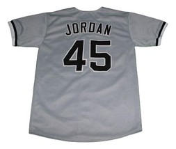 Michael Jordan Birmingham Baseball Jersey Button Down Grey Any Size image 2