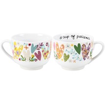 A Cup of Patience Mug Stoneware 20 Oz. Stoneware Mug Inspiration Collection - £19.60 GBP