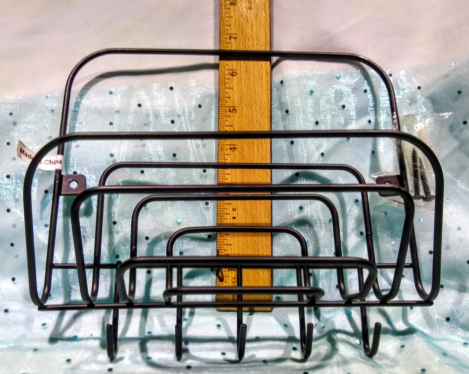 Metal Mail Rack and Keys Holder - $12.95