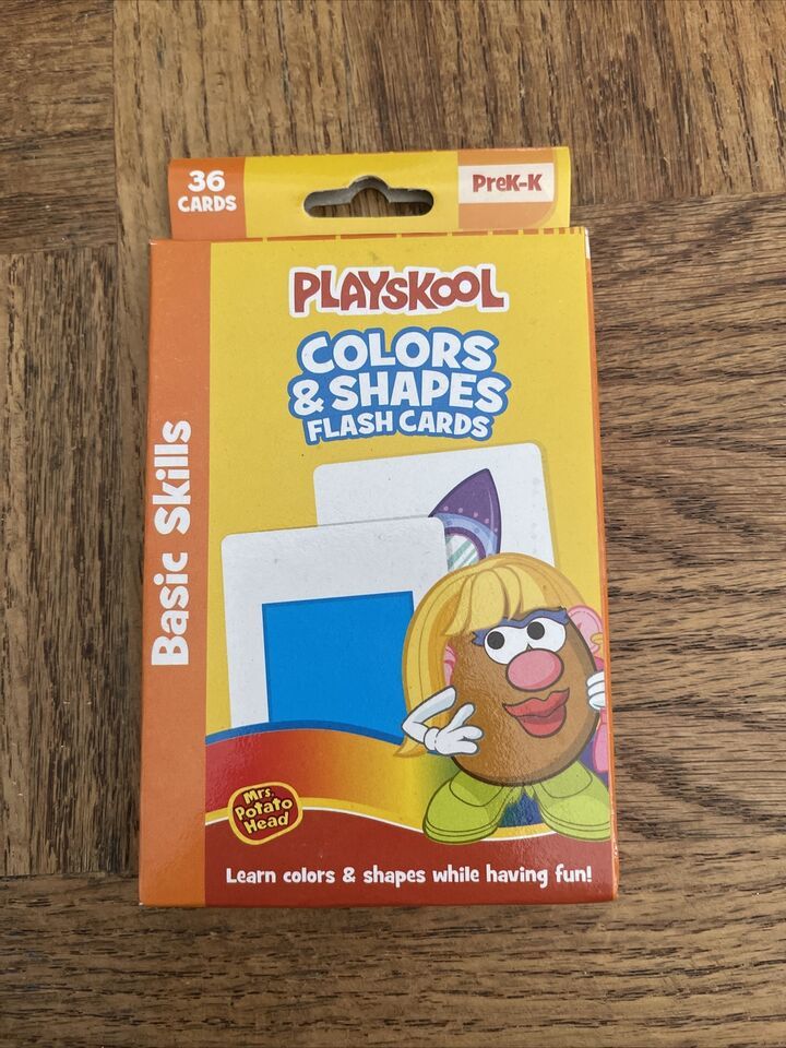 Basic Skills Color And Shapes Flash Cards - $15.72
