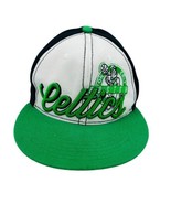 Boston Celtics Hat Spellout Script Hardwood Classic Snapback Cap New Era  - $270.10 MXN